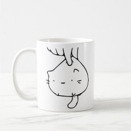 Abholkatze Kaffeetasse