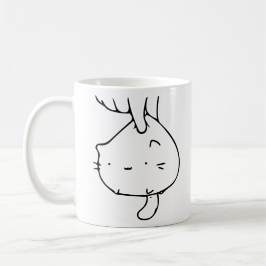 Abholkatze Kaffeetasse (Links)