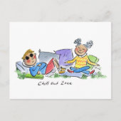 Abholzone Postkarte (Vorderseite)