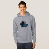 ABHoodie grå Hoodie (Vorne ganz)