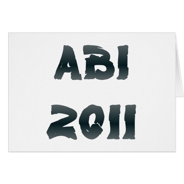 ABI 2011 (Vorderseite (Horizontal))