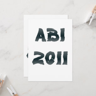 ABI 2011  EINLADUNG