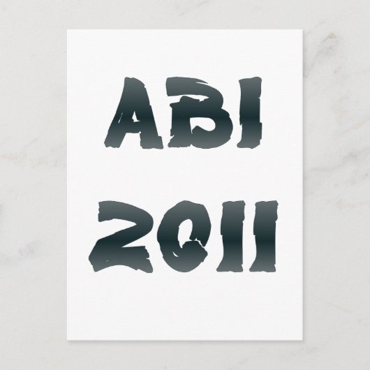 ABI 2011 POSTKARTE (Vorderseite)