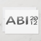 ABI 2012 EINLADUNG (Vorderseite)