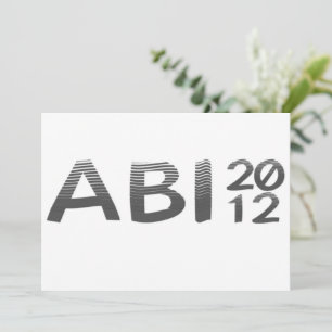 ABI 2012 EINLADUNG