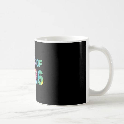 Abi 2026 Highschool Abschluss Tye Dye 2026 Abschlu Kaffeetasse (Rechts)