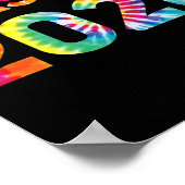 Abi 2026 Highschool Abschluss Tye Dye 2026 Abschlu Poster (Ecke)