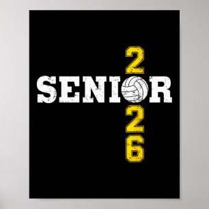 Abi 2026 Volleyball Abschluss Abi 2026 Senior _ Poster