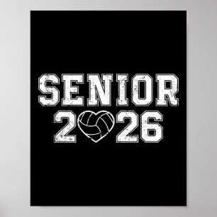 Abi 2026 Volleyball Abschlussklasse 2026 Abiturien Poster