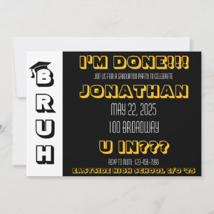 Abi-Abschlussparty-Einladung Einladung