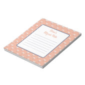 Abi print Mitzvah Notes Notizblock (Rotiert)