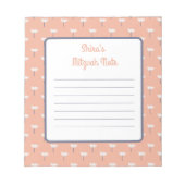 Abi print Mitzvah Notes Notizblock (Vorderseite)