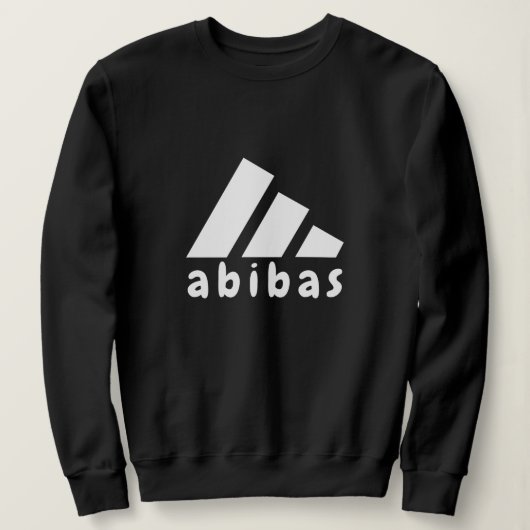 abibas - ADIDAS Parody Logo Gag Gift Sweatshirt (Design vorne)