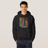 Abibliophobia Definition Reading Bookworm Reader Hoodie (Vorne ganz)