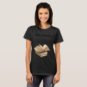 Abibliophobie Definition Funny Book Lover Reading T-Shirt (Vorne ganz)