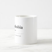 Abibliophobie Definition Kaffeetasse (Mittel)