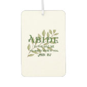 Abide In Me Autolufterfrischer (Vorderseite)