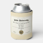 Abide University Degree Can Cooler Dosenkühler (Kanne Vorderseite)