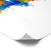 Abidjan Ivory Coast Skyline Poster (Ecke)