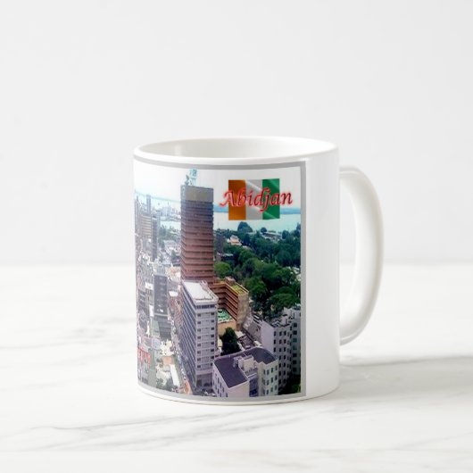 ABIDJAN - KAFFEETASSE (VorderseiteRechts)