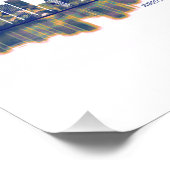 Abidjan Skyline Fotodruck (Ecke)