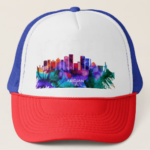 Abidjan Skyline Truckerkappe
