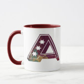 ABIGAIL-A-maroon-Vintager Grunge Tasse (Links)