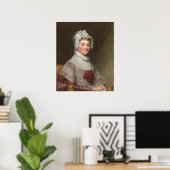Abigail Adams - Gilbert Stuart Art Poster (Heimbüro)