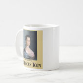 Abigail Adams Kaffeetasse (Vorderseite Links)