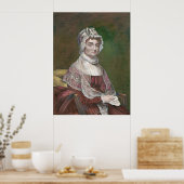 Abigail Adams später im Leben von Gilbert Stuart Poster (Küche)