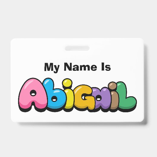 Abigail Ausweis (Vorderseite)