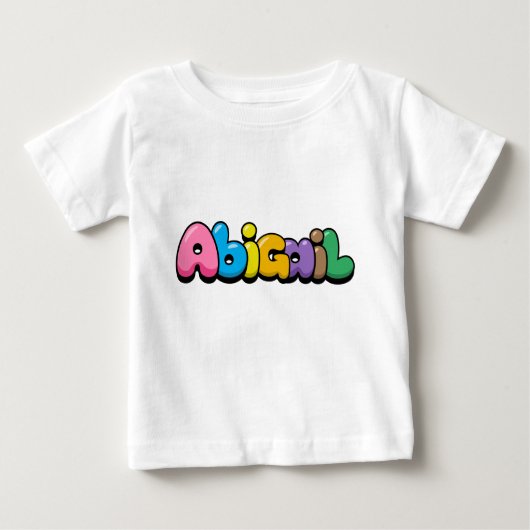 Abigail Baby T-shirt (Vorderseite)