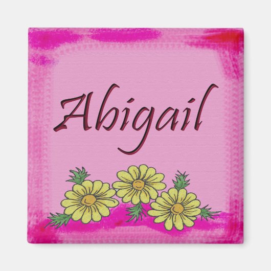 Abigail Daisy Magnet (Vorne)
