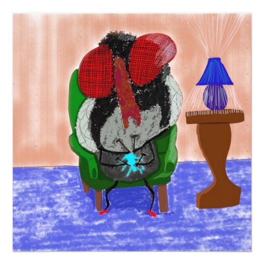 Abigail Fly Stricks 🧶 Fotodruck (Vorne)