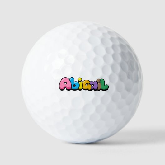 Abigail Golfball (Vorderseite)