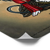 "Abigail" Gothic Cherry Bomb Devil Fee Poster (Ecke)