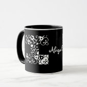 Abigail III Designer Name Tasse (Vorderseite Links)