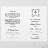Abigail Katholic Wedding Full Mass Program (Vorderseite)