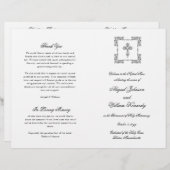 Abigail Katholic Wedding Full Mass Program (Vorne/Hinten)