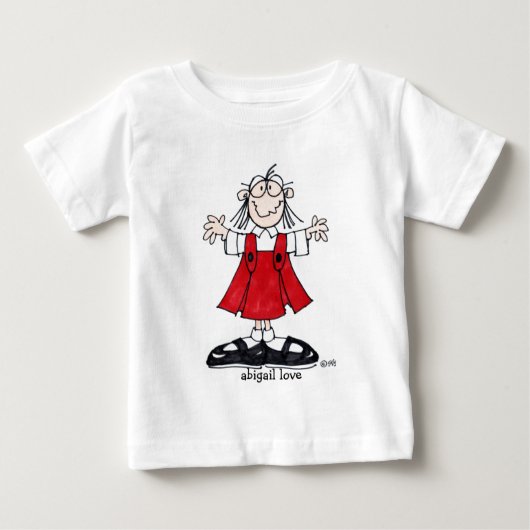 Abigail-Liebe-Kleinkind-T - Shirt (Vorderseite)