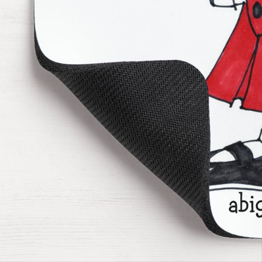 Abigail-Liebe mousepad (Ecke)