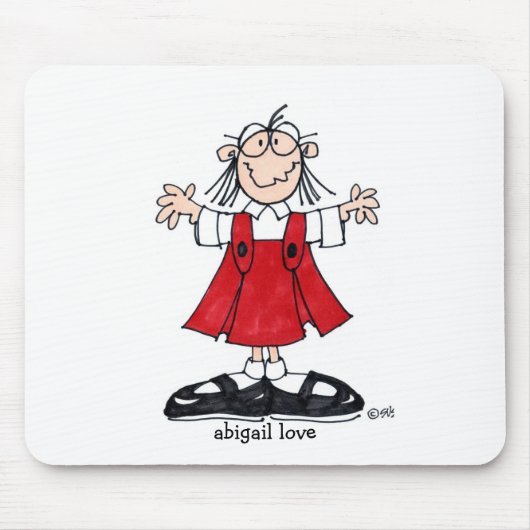 Abigail-Liebe mousepad (Vorne)