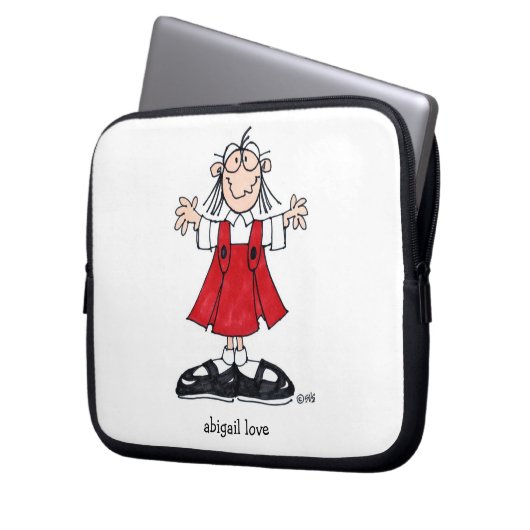 ABIGAIL-LIEBE-SCHOSS-OBERE ABDECKUNG LAPTOPSCHUTZHÜLLE (Vorderseite Links)