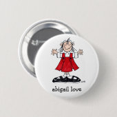 Abigail-Liebekreis-Button Button (Vorne & Hinten)