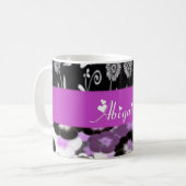 Abigail mit Blumen Kaffeetasse (Vorderseite Links)