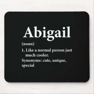Abigail Name Definition Lustig D  Mousepad