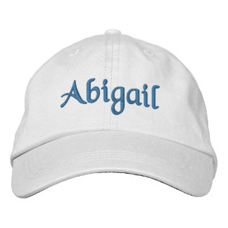 Abigail Personalisiert bestickte Baseballkappe
