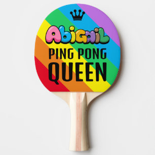 Abigail Ping Pong Queen Tischtennis Schläger