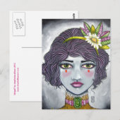 Abigail Postkarte (Vorne/Hinten)