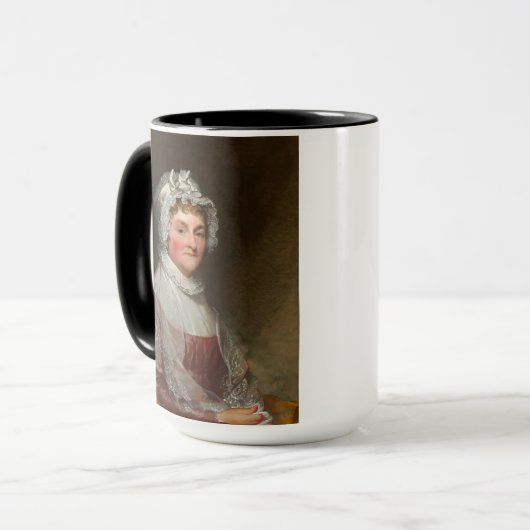 Abigail Smith Adams von Gilbert Stuart Tasse (Vorderseite Links)